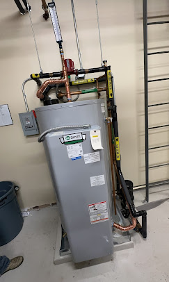 Commercial Water Heater & Copper Manifold