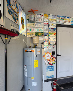 Garage Water Heater Install