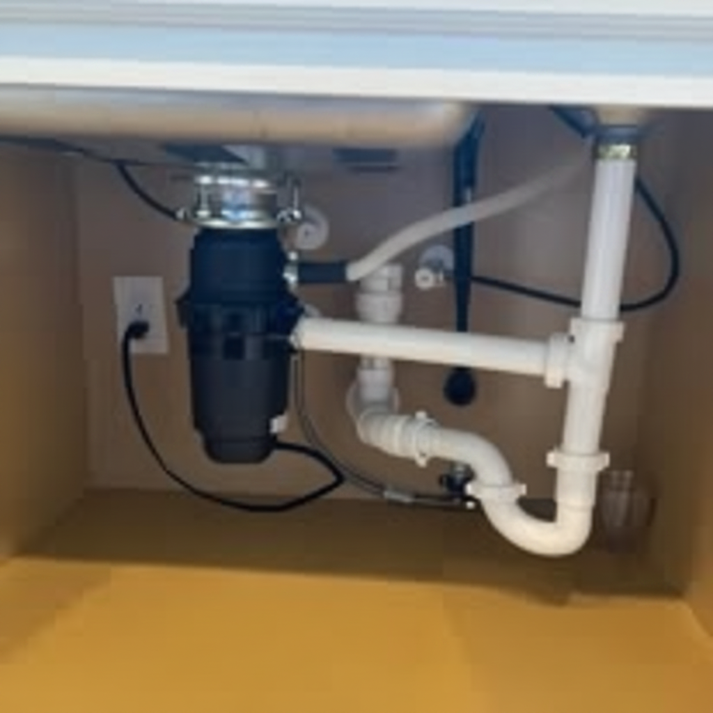 Garbage Disposal & P-Trap Install — Port Charlotte