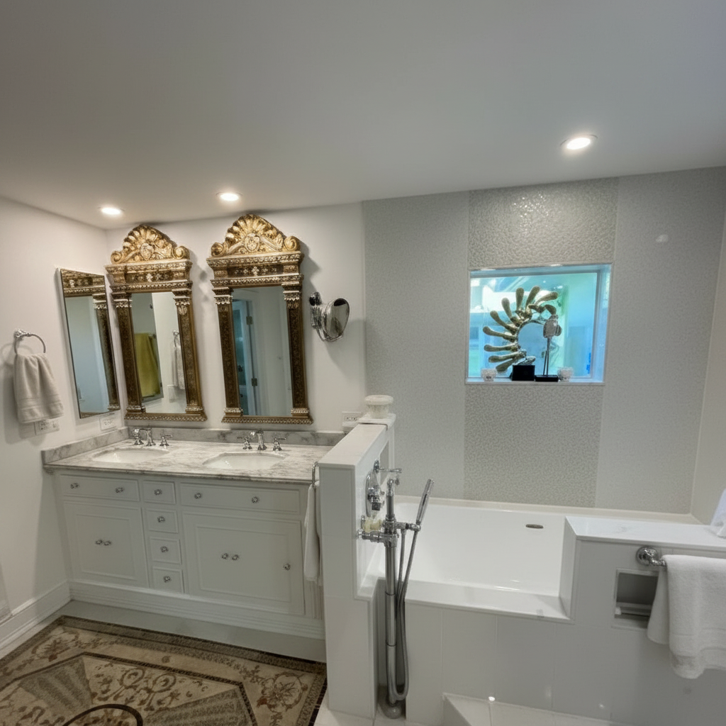 Master Bathroom Remodel Plumbing — Punta Gorda Isles