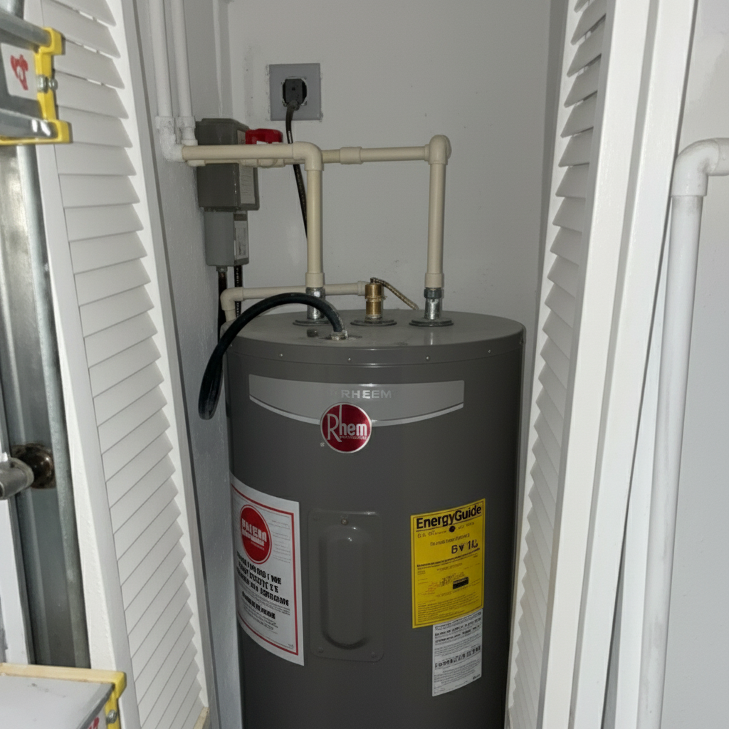 Rheem Water Heater Replacement — Burnt Store